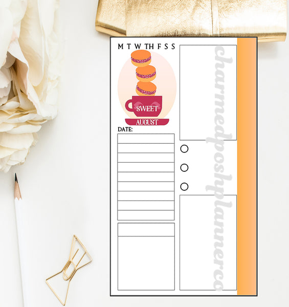 Personal Planner Inserts | Sweet August | FREE