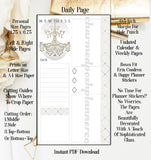 Charmed Posh Planner Co. PlannerBook | Printable | Personal Size