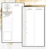 Charmed Posh Planner Co. PlannerBook | Printable | Personal Size